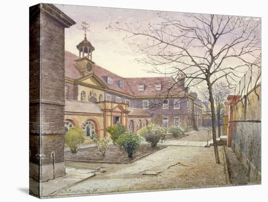 View of Grey Coat Hospital, Greycoat Place, Westminster, London, 1886-John Crowther-Stretched Canvas