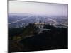 View of Griffith Observatory and Beyond-null-Mounted Photographic Print
