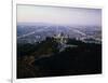 View of Griffith Observatory and Beyond-null-Framed Photographic Print