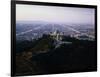 View of Griffith Observatory and Beyond-null-Framed Photographic Print