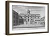 View of Grocers' Hall at Time it Housed Bank of England, City of London, 1730-null-Framed Giclee Print