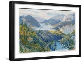 View of Grundlsee-Arthur Jaffé-Framed Collectable Print