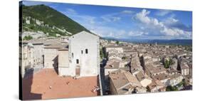 View of Gubbio, Umbria, Italy-Ian Trower-Stretched Canvas