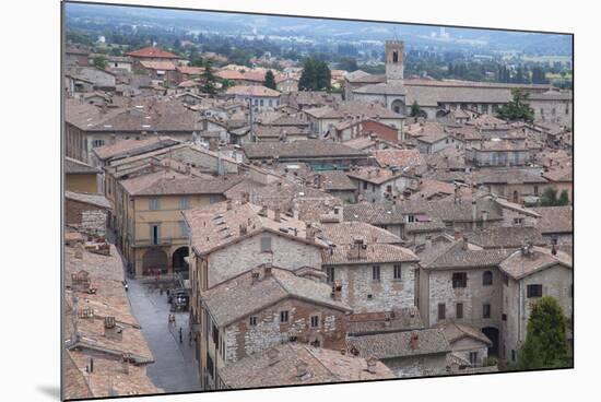 View of Gubbio, Umbria, Italy-Ian Trower-Mounted Photographic Print