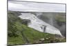 View of Gullfoss (Golden Waterfall) on the Hvita River, Iceland, Polar Regions-Michael Nolan-Mounted Photographic Print