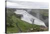 View of Gullfoss (Golden Waterfall) on the Hvita River, Iceland, Polar Regions-Michael Nolan-Stretched Canvas