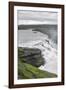 View of Gullfoss (Golden Waterfall) on the Hvita River, Iceland, Polar Regions-Michael Nolan-Framed Photographic Print