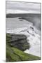 View of Gullfoss (Golden Waterfall) on the Hvita River, Iceland, Polar Regions-Michael Nolan-Mounted Photographic Print