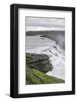 View of Gullfoss (Golden Waterfall) on the Hvita River, Iceland, Polar Regions-Michael Nolan-Framed Photographic Print