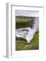 View of Gullfoss (Golden Waterfall), on the Hvita Rriver, Iceland, Polar Regions-Michael Nolan-Framed Photographic Print