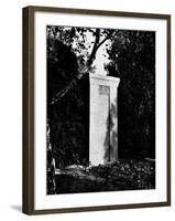 View of Gustav Mahler's Gravestone-null-Framed Photographic Print