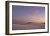 View of gypsum dunes at sunset, White Sands National Monument, New Mexico, USA-Mark Sisson-Framed Photographic Print