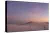 View of gypsum dunes at sunset, White Sands National Monument, New Mexico, USA-Mark Sisson-Stretched Canvas