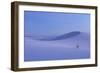 View of gypsum dunes at sunset, White Sands National Monument, New Mexico, USA-Mark Sisson-Framed Photographic Print