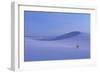 View of gypsum dunes at sunset, White Sands National Monument, New Mexico, USA-Mark Sisson-Framed Photographic Print