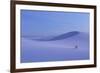 View of gypsum dunes at sunset, White Sands National Monument, New Mexico, USA-Mark Sisson-Framed Photographic Print