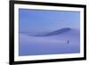 View of gypsum dunes at sunset, White Sands National Monument, New Mexico, USA-Mark Sisson-Framed Photographic Print