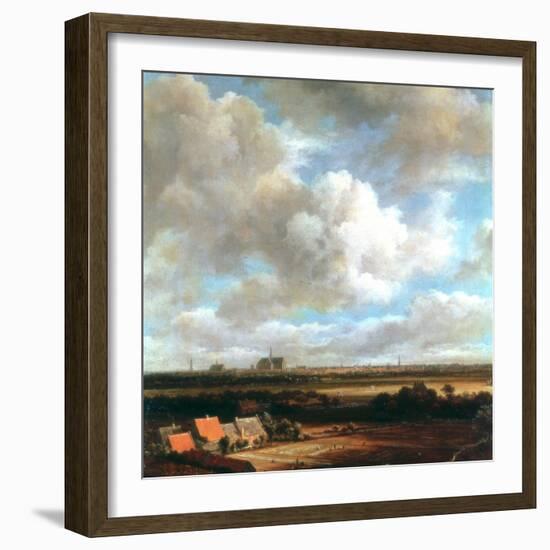 View of Haarlem, 1670-Jacob van Ruisdael-Framed Giclee Print