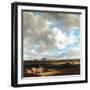 View of Haarlem, 1670-Jacob van Ruisdael-Framed Giclee Print