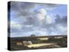 View of Haarlem with Bleaching Grounds-Jacob Isaaksz or Isaacksz van Ruisdael-Stretched Canvas