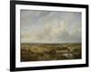 View of Haarlem-Andreas Schelfhout-Framed Art Print