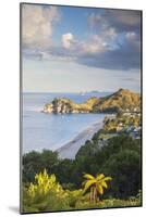 View of Hahei Beach, Coromandel Peninsula, North Island, New Zealand-Ian Trower-Mounted Photographic Print