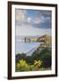 View of Hahei Beach, Coromandel Peninsula, North Island, New Zealand-Ian Trower-Framed Photographic Print