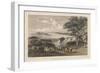 View of Hakodadi from Snow Peak, 1855-Wilhelm Joseph Heine-Framed Giclee Print