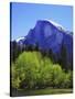 View of Half Dome Rock and Merced River, Yosemite National Park, California, Usa-Dennis Flaherty-Stretched Canvas