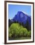 View of Half Dome Rock and Merced River, Yosemite National Park, California, Usa-Dennis Flaherty-Framed Photographic Print