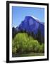 View of Half Dome Rock and Merced River, Yosemite National Park, California, Usa-Dennis Flaherty-Framed Photographic Print