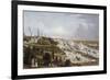 View of Hamburg and its River Port on Elbe, 1855,. Germany, 19th Century-null-Framed Giclee Print