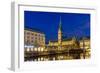 View of Hamburg City Hall - Germany-Leonid Andronov-Framed Photographic Print