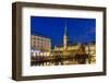 View of Hamburg City Hall - Germany-Leonid Andronov-Framed Photographic Print