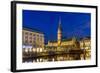 View of Hamburg City Hall - Germany-Leonid Andronov-Framed Photographic Print