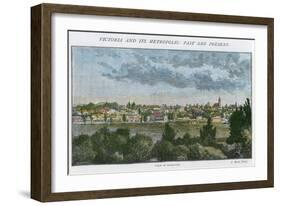 View of Hamilton, Victoria, Australia, C1885-J Meek-Framed Giclee Print