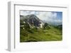 View of Hammerspitze from Kanzelwand, Kleines Walsertal, Austria, Europe-Jochen Schlenker-Framed Photographic Print