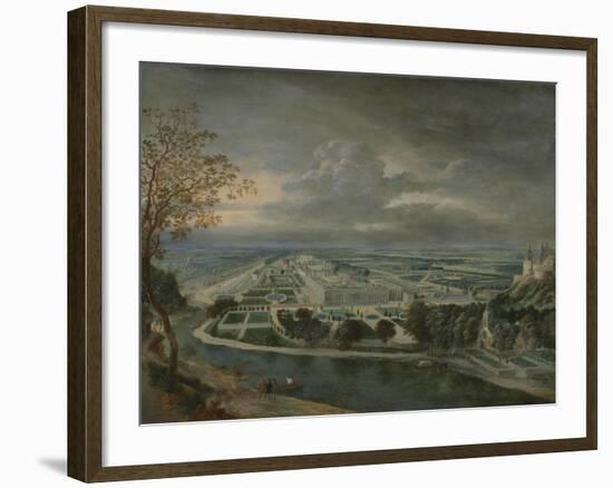 View of Hampton Court Palace-Jan Griffier-Framed Giclee Print