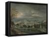 View of Hampton Court Palace-Jan Griffier-Framed Stretched Canvas