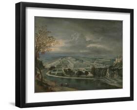View of Hampton Court Palace-Jan Griffier-Framed Giclee Print