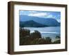 View of Hanalei Bay and Bali Hai from the Princeville Hotel, Kauai, Hawaii, USA-Charles Sleicher-Framed Photographic Print