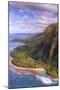 View of Hanalei from Na Pali Coast, Kauai Hawaii-Vincent James-Mounted Premium Photographic Print