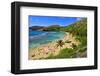 View of Hanauma Bay, Island of Oahu, Hawaii, USA-null-Framed Premium Giclee Print