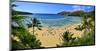 View of Hanauma Bay, Island of Oahu, Hawaii, USA-null-Mounted Art Print