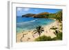 View of Hanauma Bay, Island of Oahu, Hawaii, USA-null-Framed Art Print