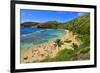 View of Hanauma Bay, Island of Oahu, Hawaii, USA-null-Framed Art Print