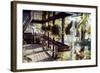 View of Hanging Plants on the Deck of a Floating Home, Sausalito, CA, 1971-Michael Rougier-Framed Photographic Print