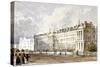 View of Hanover Terrace in Regent's Park, London, 1827-George Shepherd-Stretched Canvas