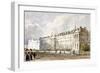 View of Hanover Terrace in Regent's Park, London, 1827-George Shepherd-Framed Giclee Print