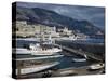 View of Harbor and Breakwater of Monte Carlo-David S. Boyer-Stretched Canvas